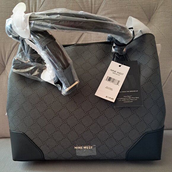 Nine West Brooklyn Carryall Satchel Bag - Picture 1 of 5